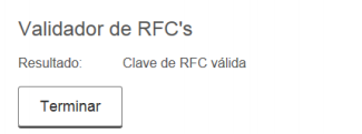Clave RFC