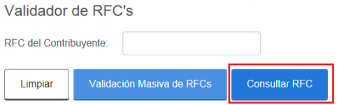 Consultar RFC